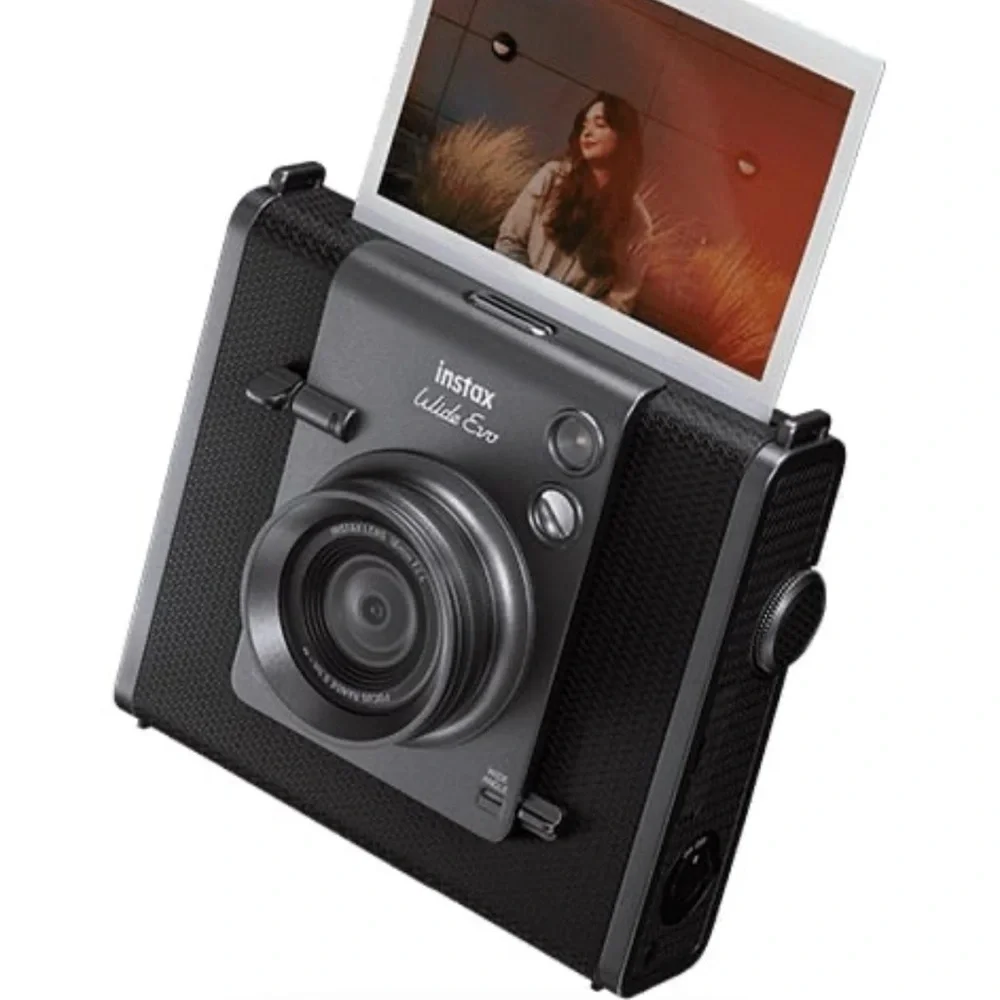 Fujifilm - instax WIDE Evo Hybrid Instant Film Camera and film bundle